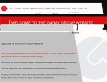 Tablet Screenshot of garay-group.com